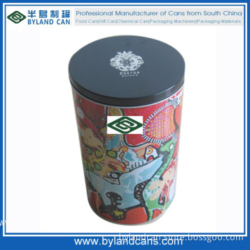 Round Tin Box for Promotion